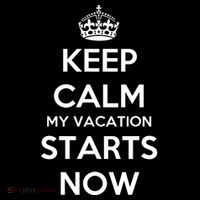 Keep Calm My Vacation Starts Now Long Sleeve Shirt thumb 2
