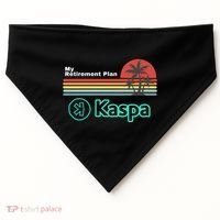 Kaspa Crypto My Retirement Plan Kaspa Miner Kaspa Mining Crypto Bullrun USA-Made Doggie Bandana thumb 0