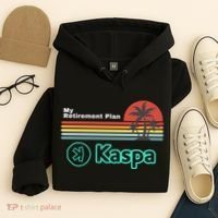 Kaspa Crypto My Retirement Plan Kaspa Miner Kaspa Mining Crypto Bullrun Hoodie thumb 4