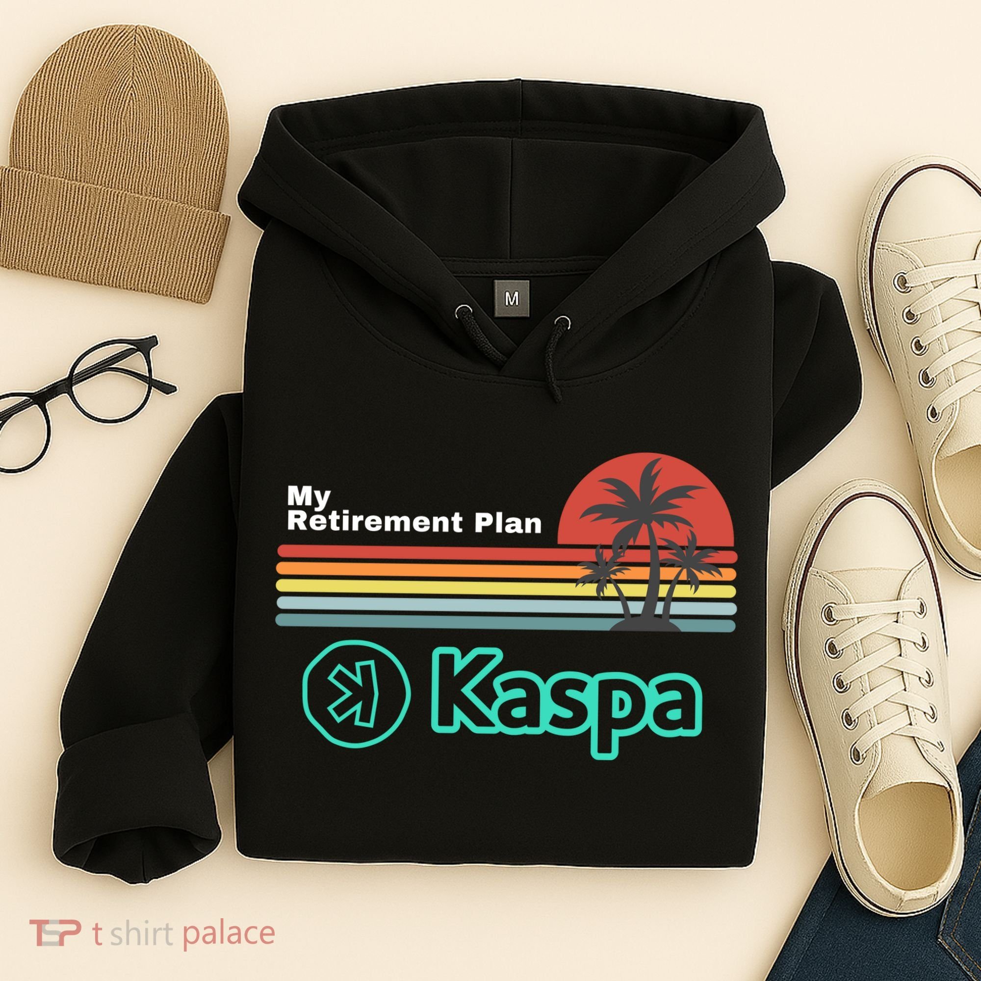 Kaspa Crypto My Retirement Plan Kaspa Miner Kaspa Mining Crypto Bullrun Hoodie