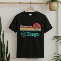 Kaspa Crypto My Retirement Plan Kaspa Miner Kaspa Mining Crypto Bullrun T-Shirt thumb 2