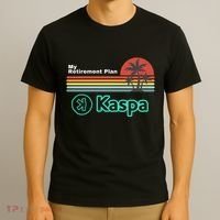 Kaspa Crypto My Retirement Plan Kaspa Miner Kaspa Mining Crypto Bullrun T-Shirt thumb 3