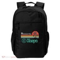 Kaspa Crypto My Retirement Plan Kaspa Miner Kaspa Mining Crypto Bullrun Backpack thumb 0
