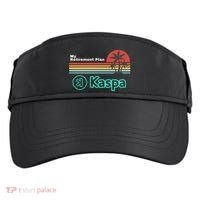 Kaspa Crypto My Retirement Plan Kaspa Miner Kaspa Mining Crypto Bullrun Adult Drive Performance Visor thumb 0