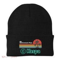 Kaspa Crypto My Retirement Plan Kaspa Miner Kaspa Mining Crypto Bullrun Beanie thumb 0