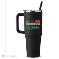 Kaspa Crypto My Retirement Plan Kaspa Miner Kaspa Mining Crypto Bullrun 40oz Vacuum Insulated Stainless Steel Travel Tumbler thumb 2