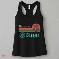 Kaspa Crypto My Retirement Plan Kaspa Miner Kaspa Mining Crypto Bullrun Women's Tank Top thumb 3