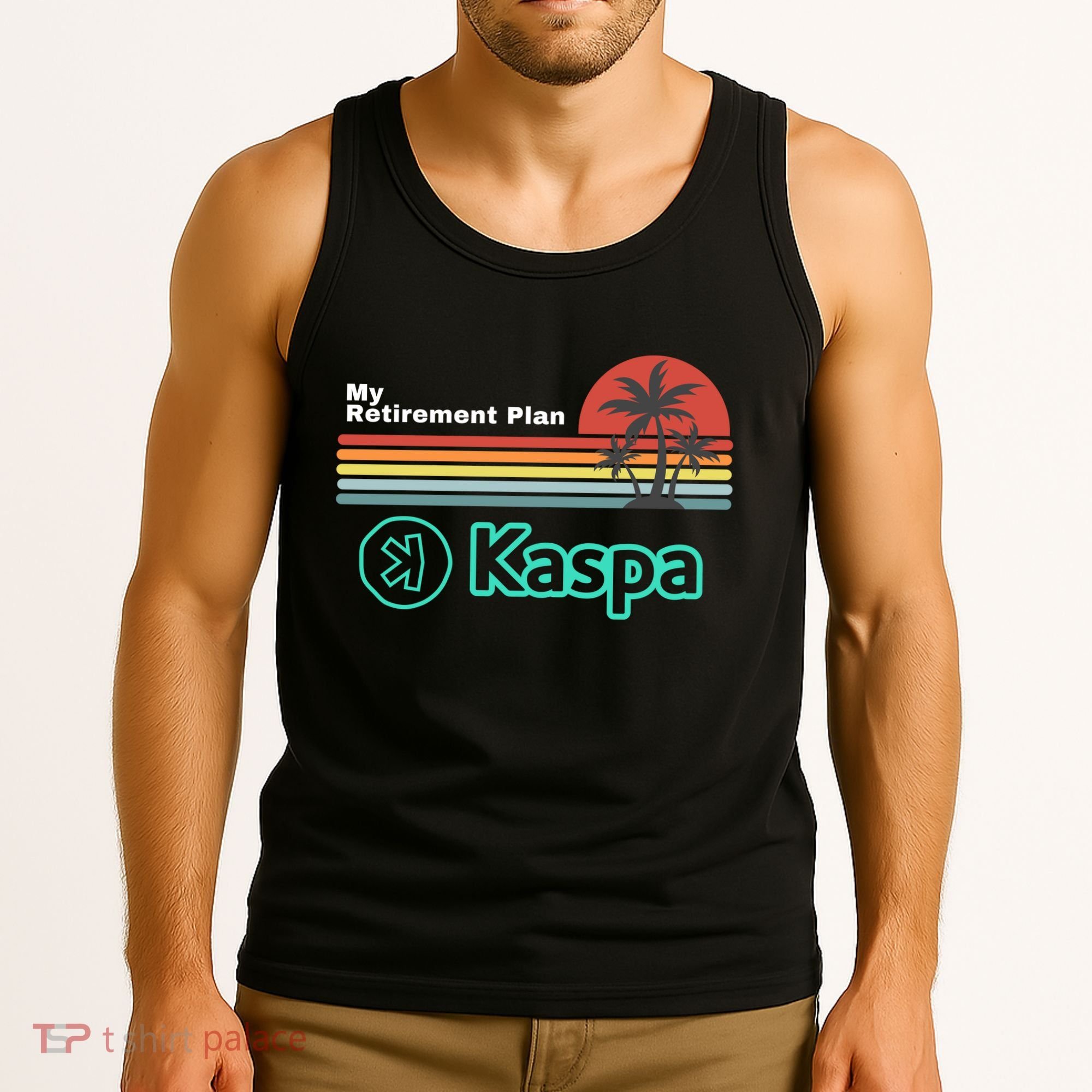 Kaspa Crypto My Retirement Plan Kaspa Miner Kaspa Mining Crypto Bullrun Tank Top