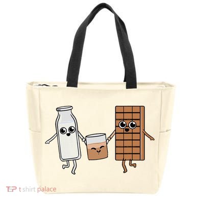 Kawaii Chocolate Milk Chocolate Milk Lover Tote Bag