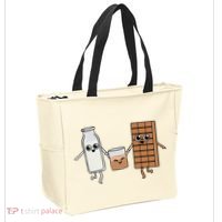 Kawaii Chocolate Milk Chocolate Milk Lover Tote Bag thumb 2