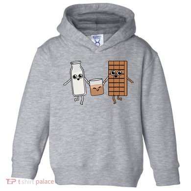 Kawaii Chocolate Milk Chocolate Milk Lover Toddler Hoodie