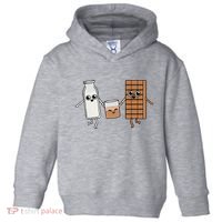 Kawaii Chocolate Milk Chocolate Milk Lover Toddler Hoodie thumb 0