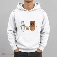 Kawaii Chocolate Milk Chocolate Milk Lover Hoodie thumb 0