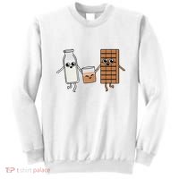 Kawaii Chocolate Milk Chocolate Milk Lover Sweatshirt thumb 0