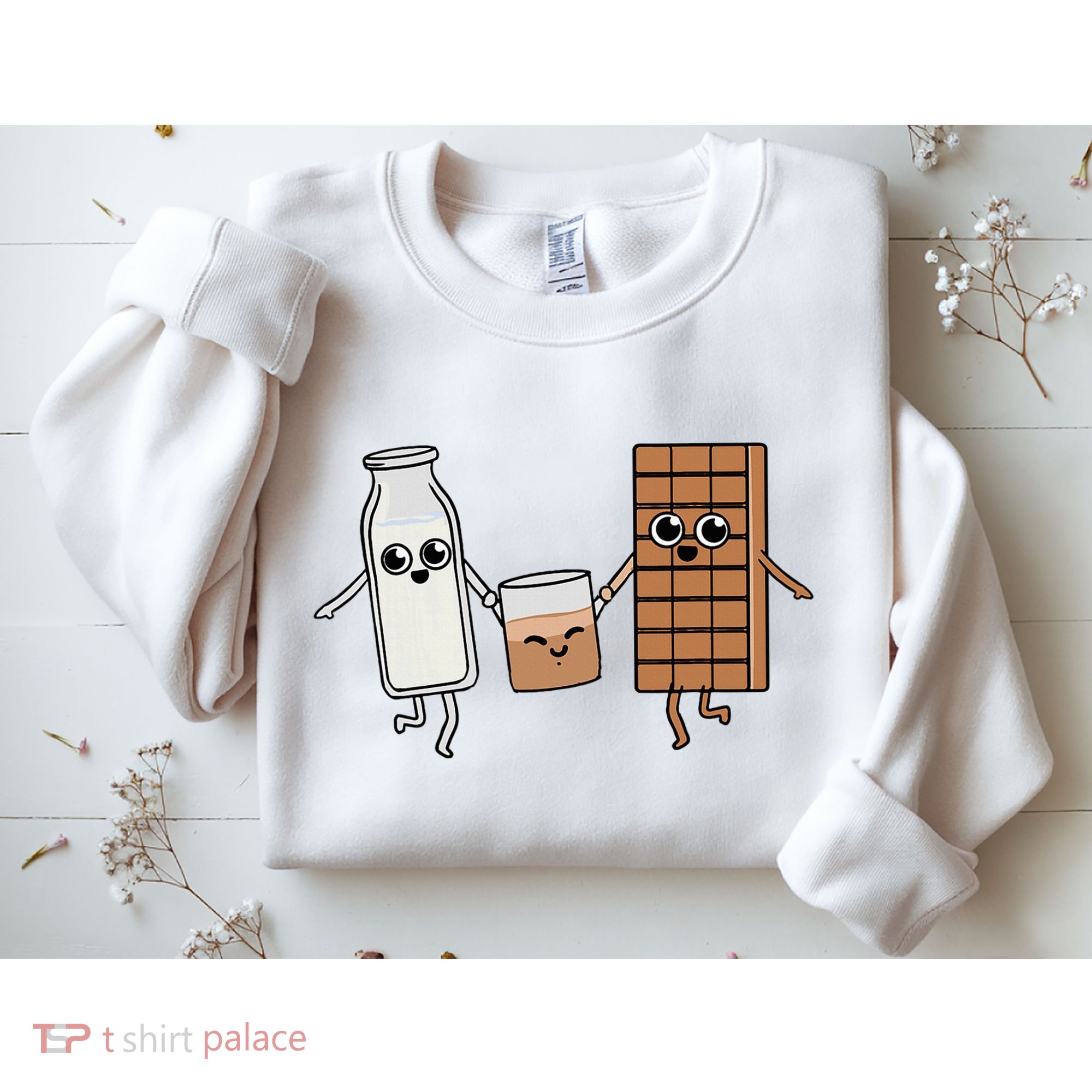 Kawaii Chocolate Milk Chocolate Milk Lover Sweatshirt
