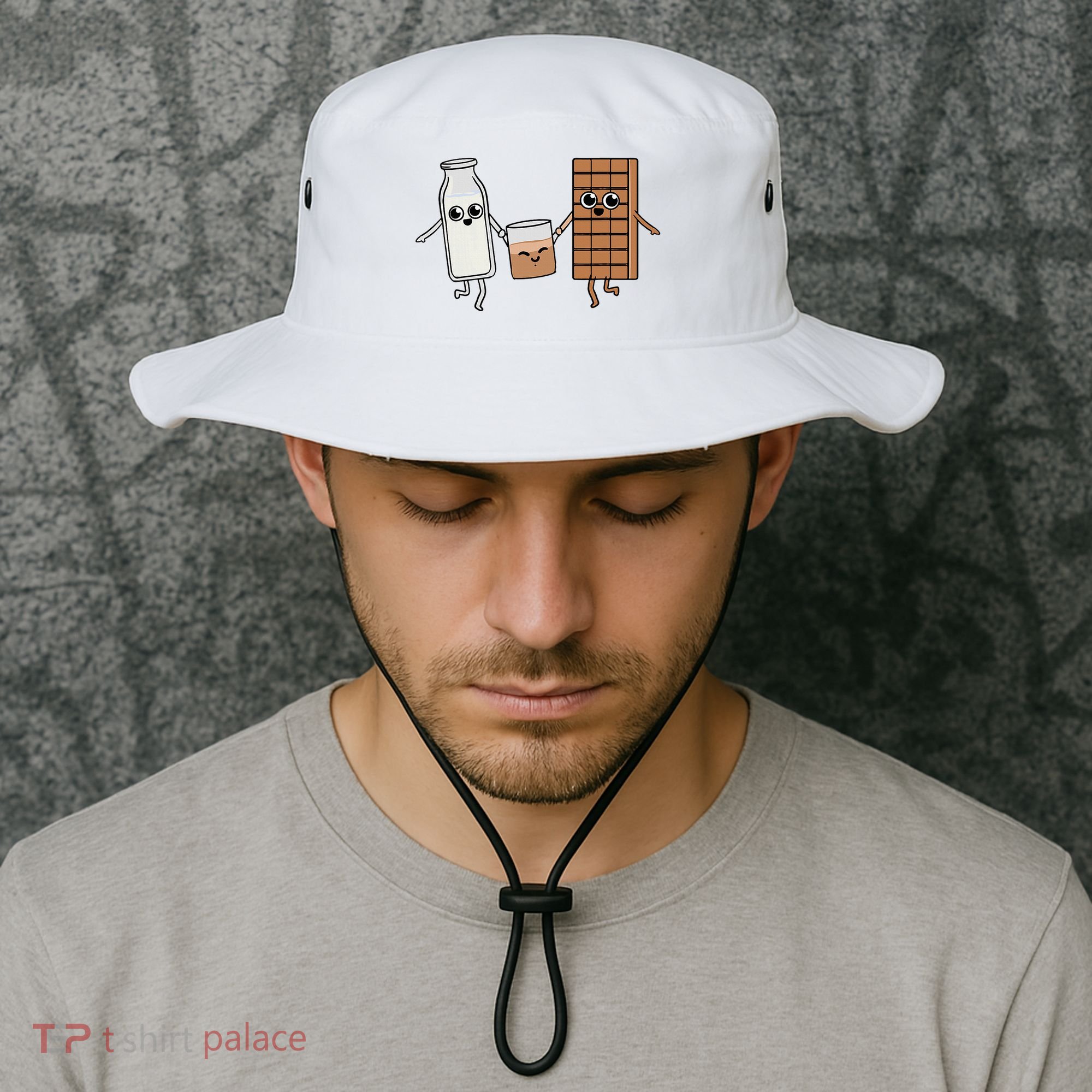 Kawaii Chocolate Milk Chocolate Milk Lover Bucket Hat