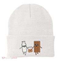 Kawaii Chocolate Milk Chocolate Milk Lover Beanie thumb 0