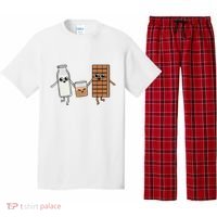 Kawaii Chocolate Milk Chocolate Milk Lover Pajama Set thumb 0