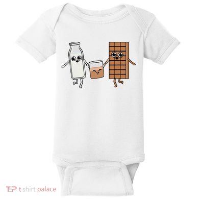 Kawaii Chocolate Milk Chocolate Milk Lover Baby Bodysuit