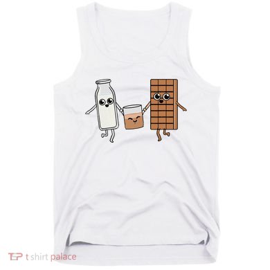 Kawaii Chocolate Milk Chocolate Milk Lover Tank Top