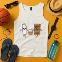 Kawaii Chocolate Milk Chocolate Milk Lover Tank Top thumb 4