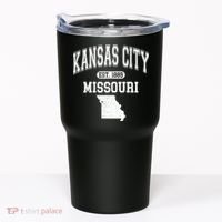Kansas City Missouri Est 1889 Varsity Tumbler thumb 0