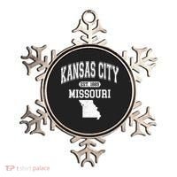 Kansas City Missouri Est 1889 Varsity Ornament thumb 0