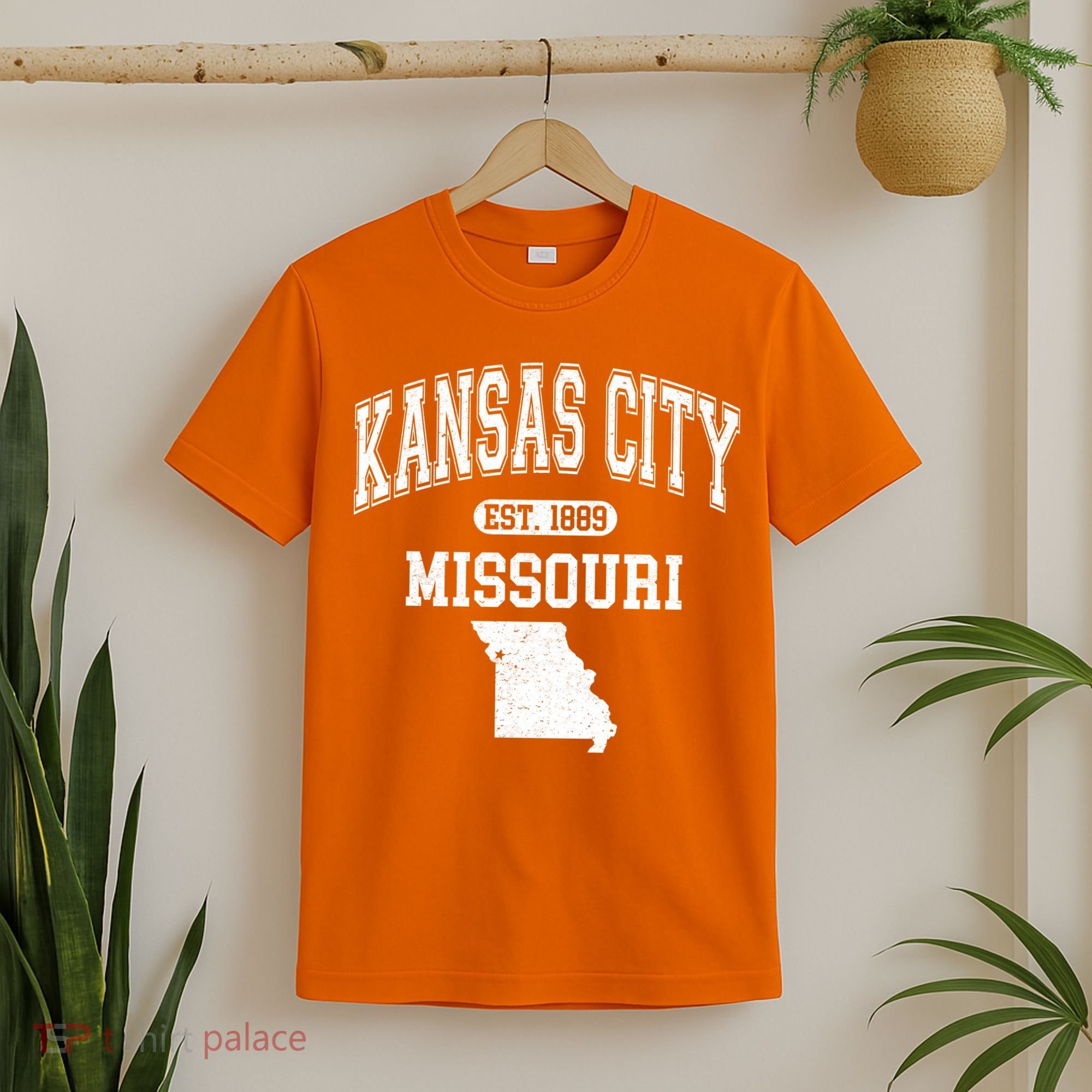 Kansas City Missouri Est 1889 Varsity T-Shirt