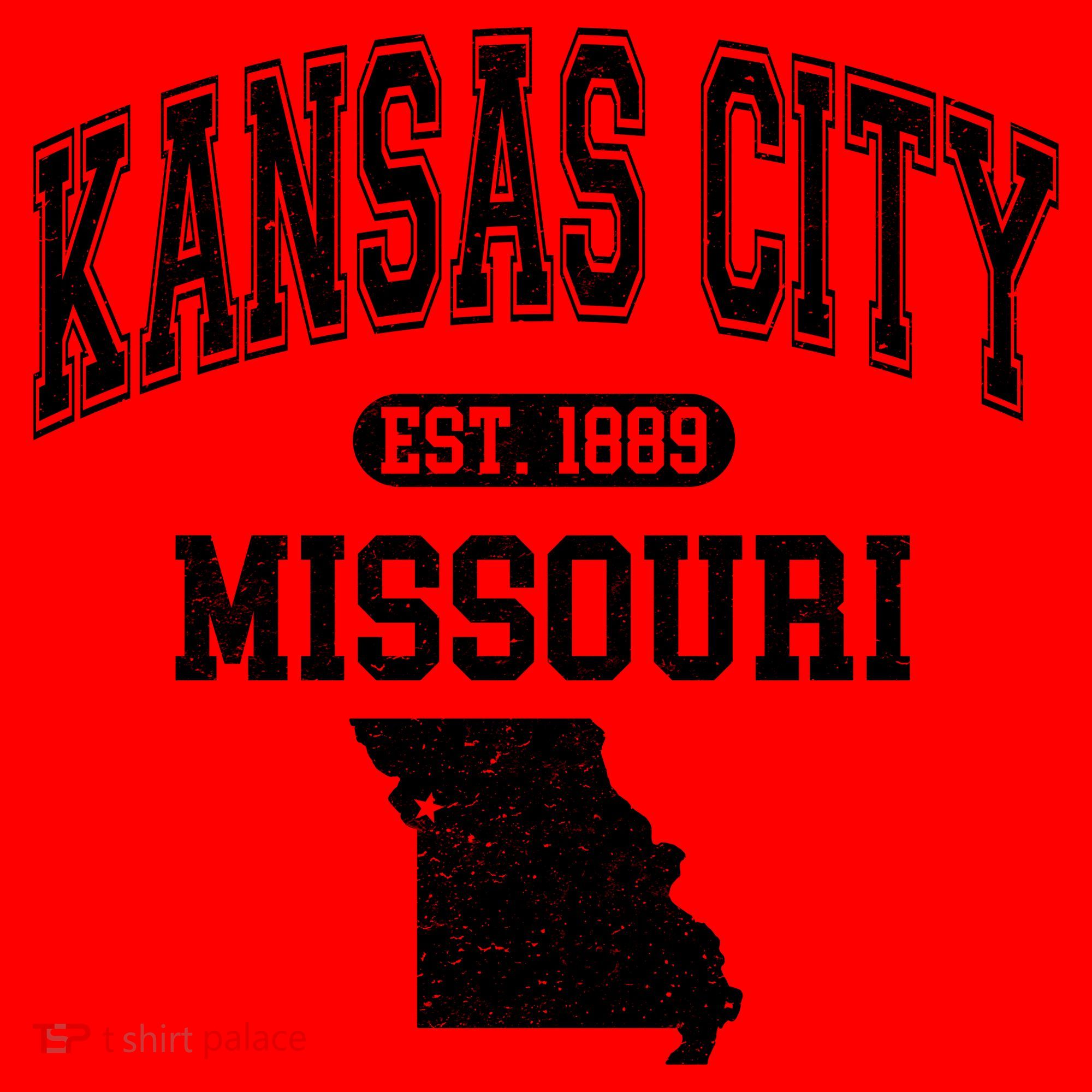Kansas City Missouri Est 1889 Varsity Santa Hat