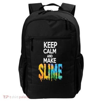 Keep Calm And Make Slime Backpack
