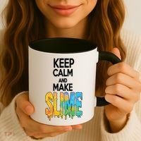 Keep Calm And Make Slime Coffee Mug thumb 3