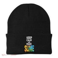 Keep Calm And Make Slime Beanie thumb 0