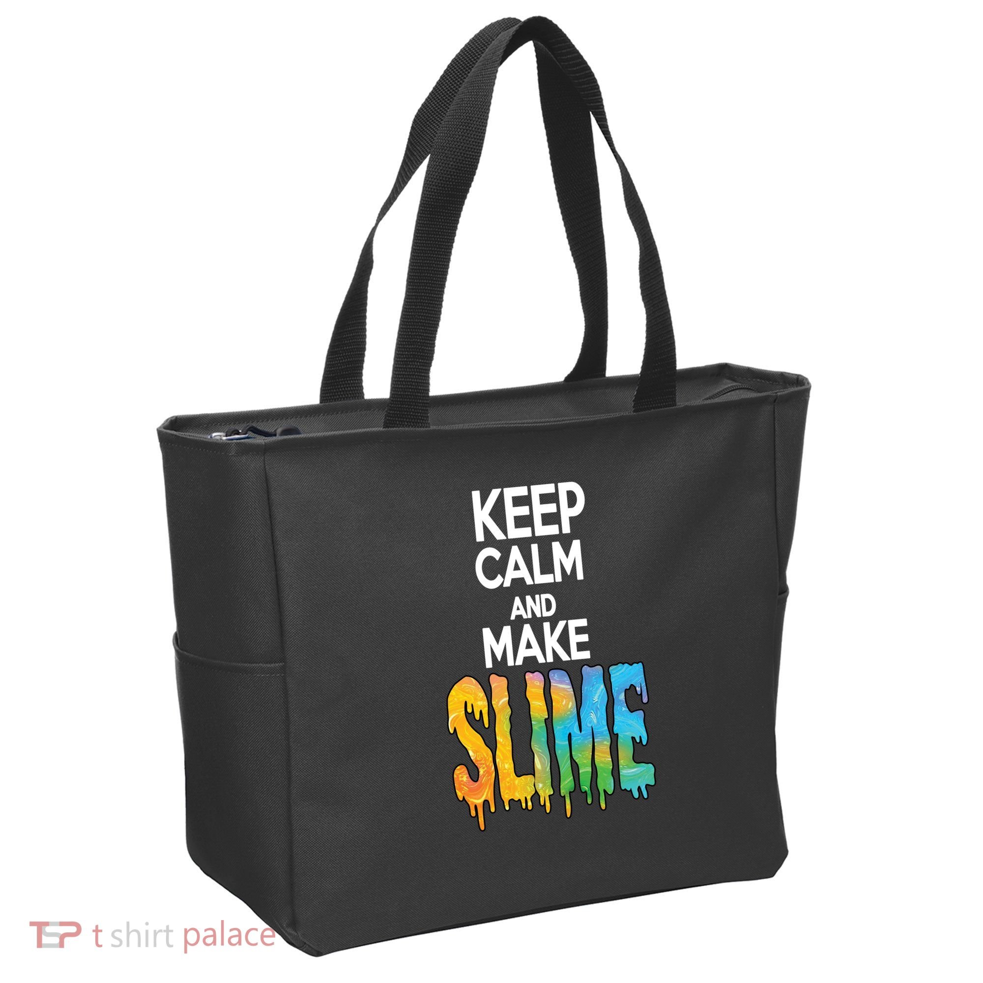 Keep Calm And Make Slime Tote Bag