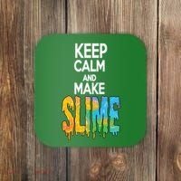 Keep Calm And Make Slime Coaster thumb 0