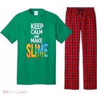 Keep Calm And Make Slime Pajama Set thumb 0