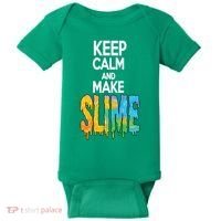 Keep Calm And Make Slime Baby Bodysuit thumb 0