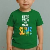Keep Calm And Make Slime Toddler T-Shirt thumb 2