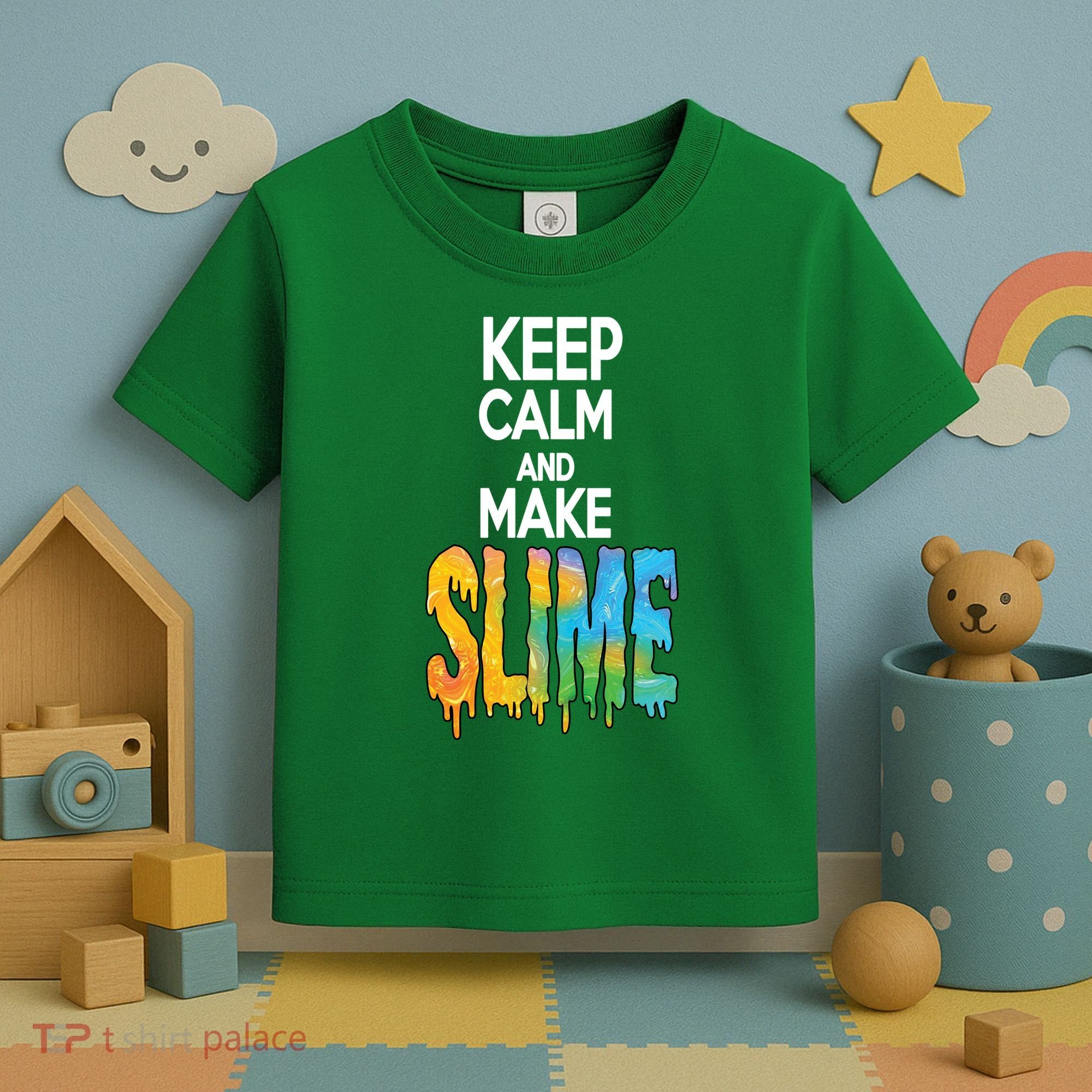 Keep Calm And Make Slime Toddler T-Shirt