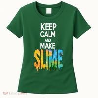 Keep Calm And Make Slime Women's T-Shirt thumb 0