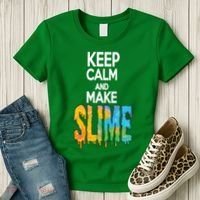 Keep Calm And Make Slime Women's T-Shirt thumb 3
