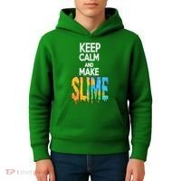 Keep Calm And Make Slime Kids Hoodie thumb 4