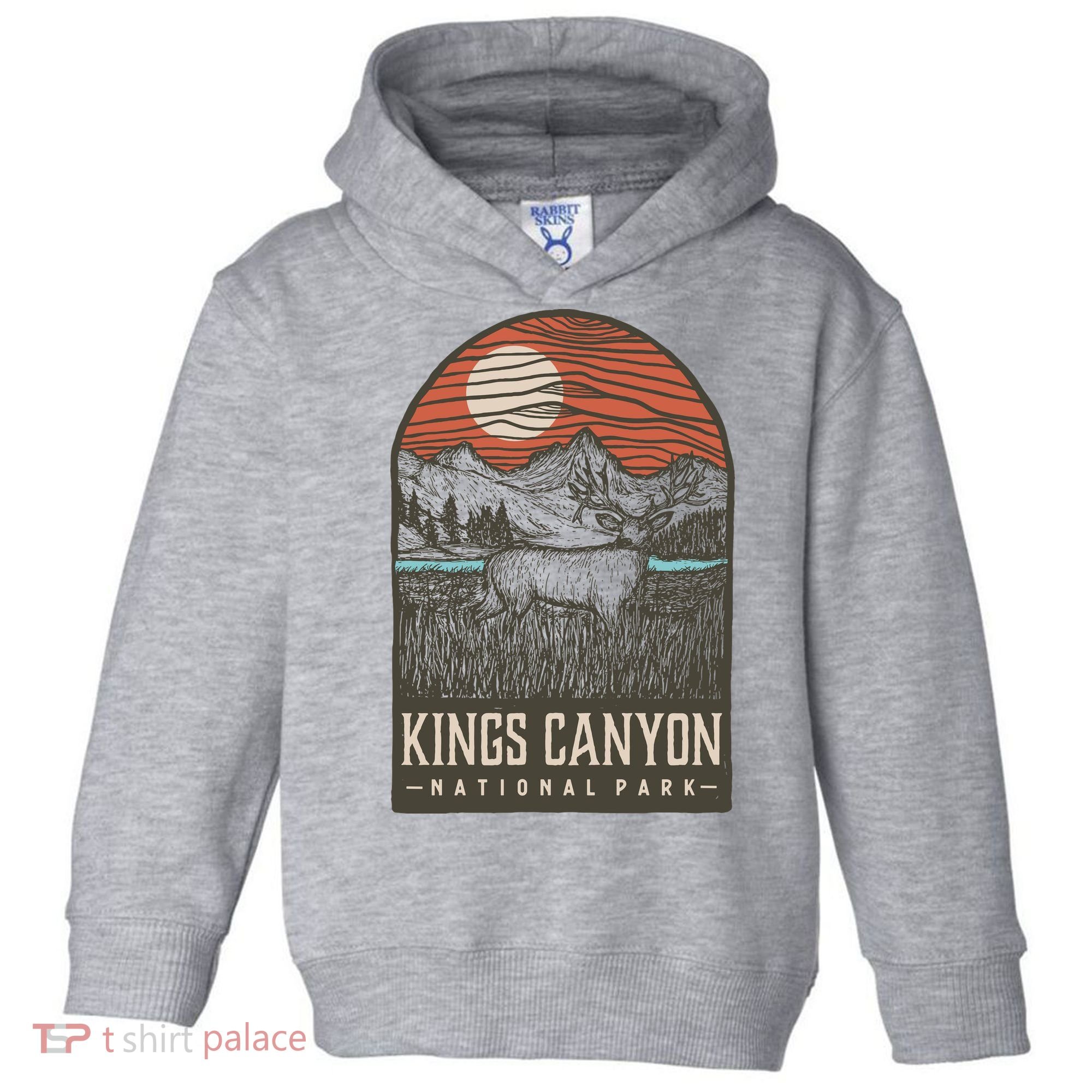 Kings Canyon National Park Toddler Hoodie