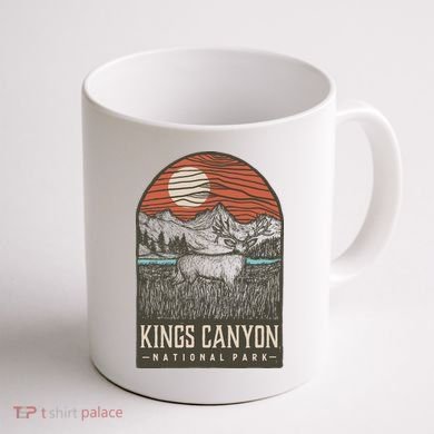 Kings Canyon National Park Coffee Mug back