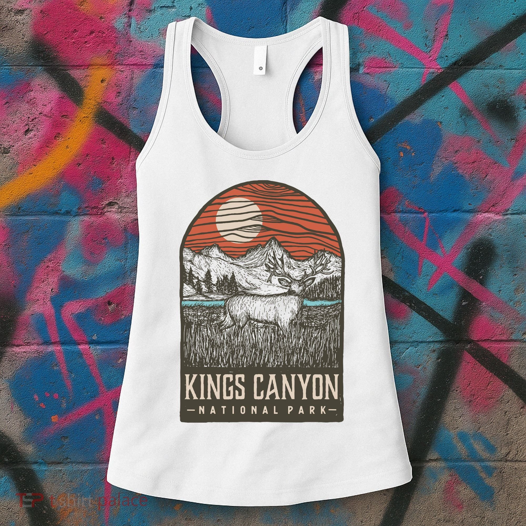 Kings Canyon National Park Women's Tank Top