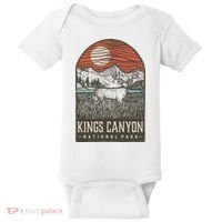 Kings Canyon National Park Baby Bodysuit thumb 0