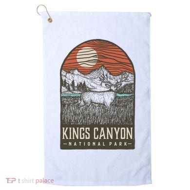 Kings Canyon National Park Golf Towel