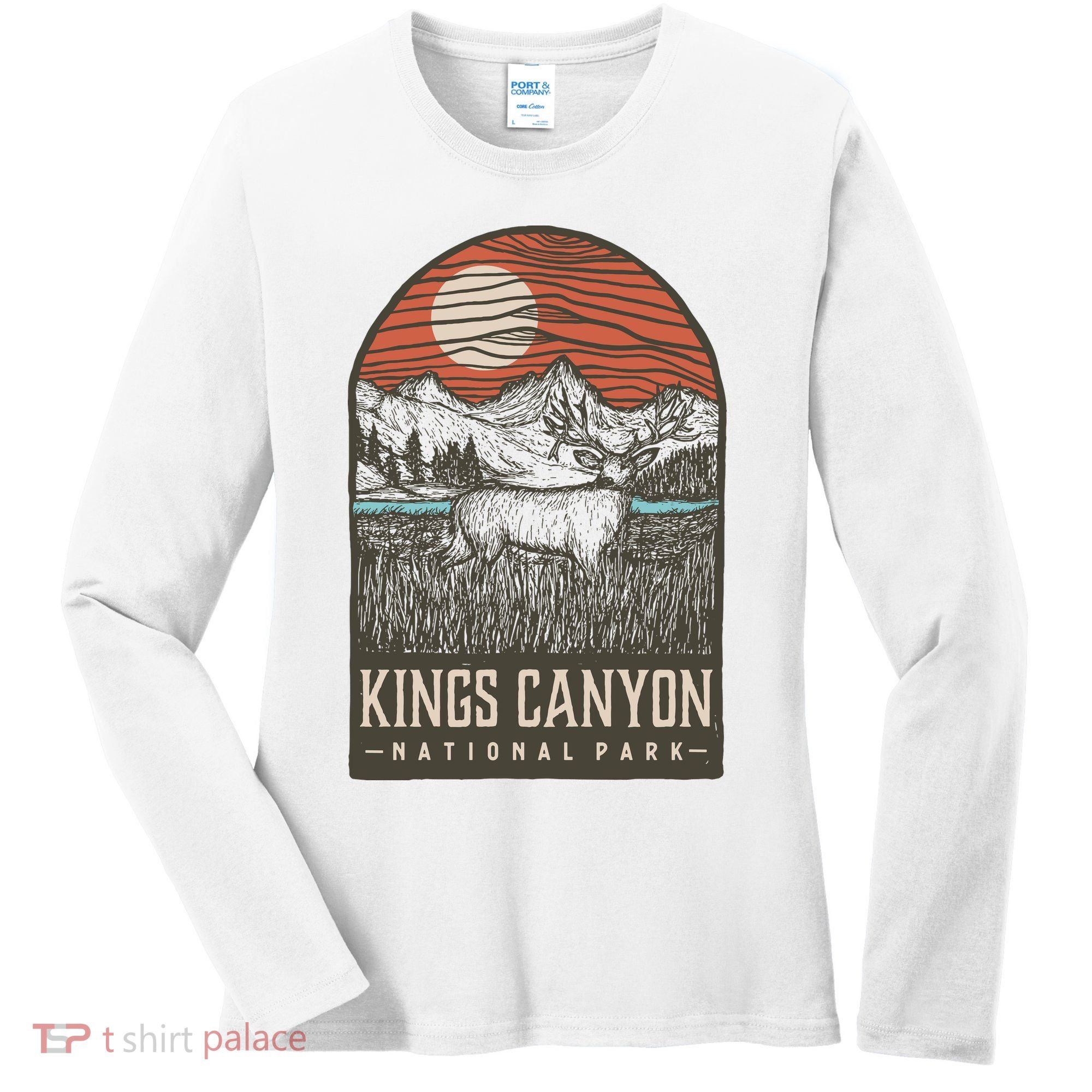Kings Canyon National Park Women's Long Sleeve Shirt