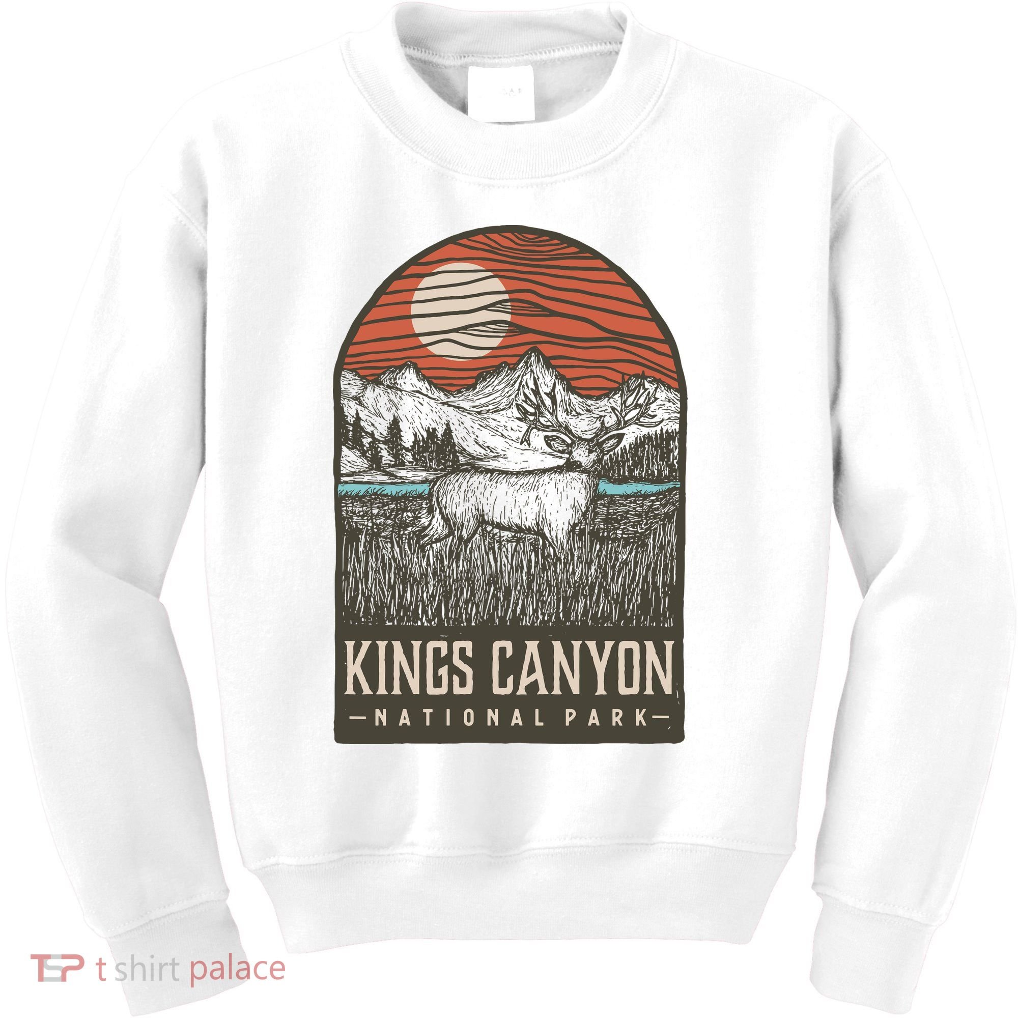 Kings Canyon National Park Kids Sweatshirt