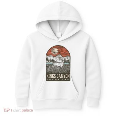 Kings Canyon National Park Kids Hoodie