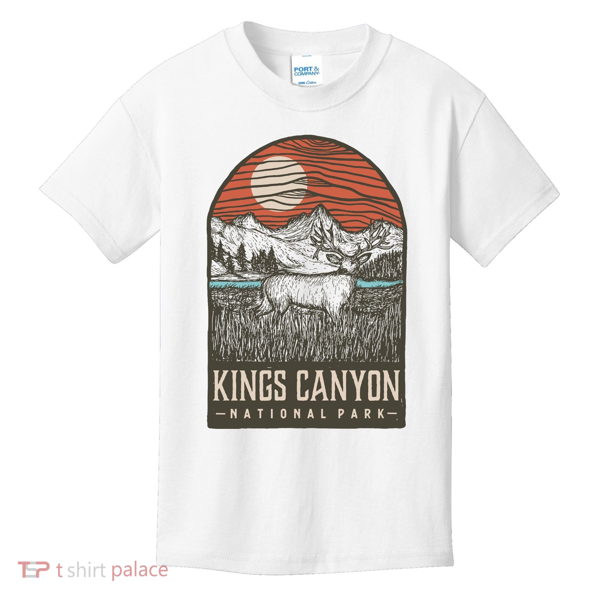 Kings Canyon National Park Kids T-Shirt